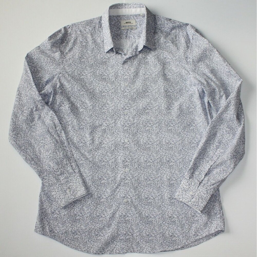 Mexx Metropolitan Slim Fit Men's Print Dress Shirt size XL